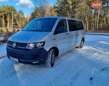 Серый Фольксваген Transporter, объемом двигателя 2 л и пробегом 215 тыс. км за 14000 $, фото 13 на Automoto.ua