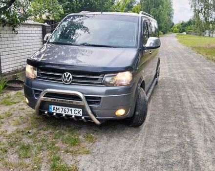 Серый Фольксваген Transporter, объемом двигателя 1.97 л и пробегом 203 тыс. км за 19800 $, фото 6 на Automoto.ua