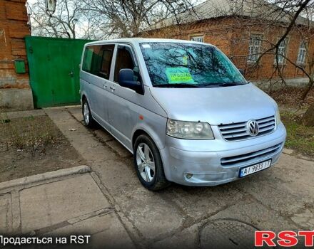 Серый Фольксваген Transporter, объемом двигателя 2.5 л и пробегом 580 тыс. км за 6550 $, фото 1 на Automoto.ua