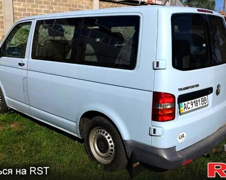 Сірий Фольксваген Transporter, об'ємом двигуна 2.5 л та пробігом 428 тис. км за 9200 $, фото 3 на Automoto.ua