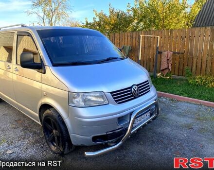 Серый Фольксваген Transporter, объемом двигателя 2.5 л и пробегом 320 тыс. км за 8700 $, фото 2 на Automoto.ua