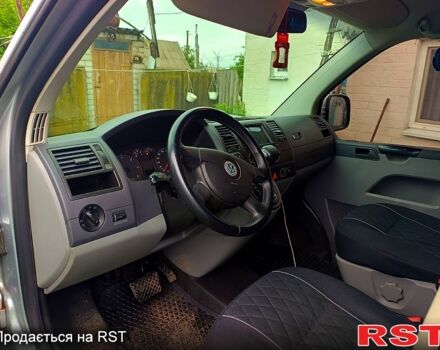 Серый Фольксваген Transporter, объемом двигателя 2.5 л и пробегом 320 тыс. км за 11500 $, фото 9 на Automoto.ua