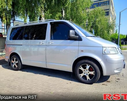 Серый Фольксваген Transporter, объемом двигателя 2.5 л и пробегом 270 тыс. км за 12500 $, фото 4 на Automoto.ua