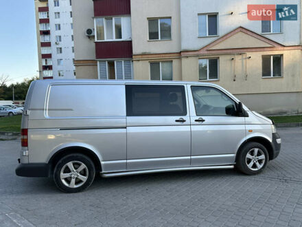 Серый Фольксваген Transporter, объемом двигателя 2.5 л и пробегом 218 тыс. км за 8600 $, фото 1 на Automoto.ua
