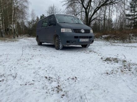 Сірий Фольксваген Transporter, об'ємом двигуна 2.5 л та пробігом 253 тис. км за 4650 $, фото 1 на Automoto.ua