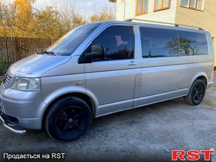 Серый Фольксваген Transporter, объемом двигателя 2.5 л и пробегом 320 тыс. км за 8700 $, фото 1 на Automoto.ua