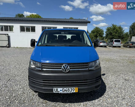 Синий Фольксваген Transporter, объемом двигателя 2 л и пробегом 124 тыс. км за 22500 $, фото 1 на Automoto.ua
