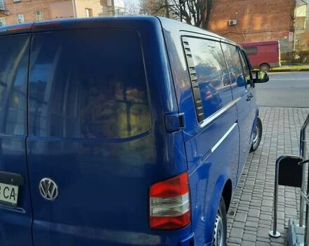 Синий Фольксваген Transporter, объемом двигателя 2 л и пробегом 180 тыс. км за 10500 $, фото 5 на Automoto.ua