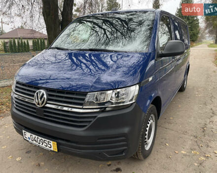 Синій Фольксваген Transporter, об'ємом двигуна 1.97 л та пробігом 159 тис. км за 21600 $, фото 1 на Automoto.ua