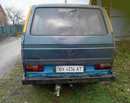 Синий Фольксваген Transporter, объемом двигателя 1.6 л и пробегом 350 тыс. км за 950 $, фото 4 на Automoto.ua