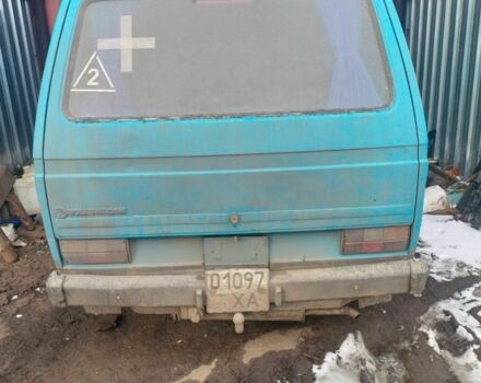 Синий Фольксваген Transporter, объемом двигателя 1.9 л и пробегом 86 тыс. км за 1400 $, фото 3 на Automoto.ua