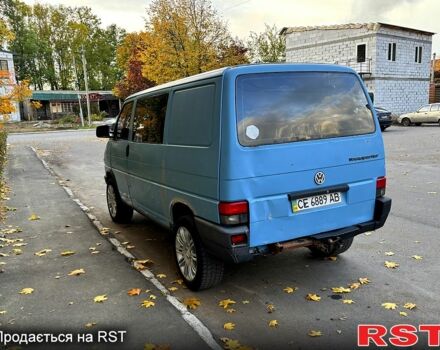 Синий Фольксваген Transporter, объемом двигателя 1.9 л и пробегом 300 тыс. км за 3000 $, фото 3 на Automoto.ua