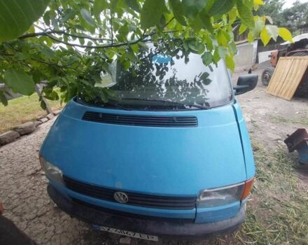 Синій Фольксваген Transporter, об'ємом двигуна 2.4 л та пробігом 643 тис. км за 2300 $, фото 1 на Automoto.ua