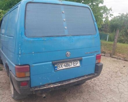 Синий Фольксваген Transporter, объемом двигателя 2.4 л и пробегом 643 тыс. км за 2300 $, фото 7 на Automoto.ua