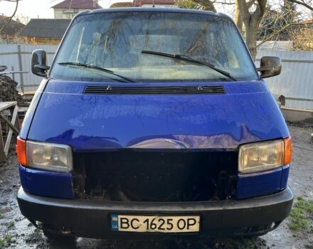 Синий Фольксваген Transporter, объемом двигателя 2.5 л и пробегом 569 тыс. км за 1500 $, фото 1 на Automoto.ua