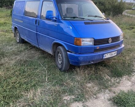 Синий Фольксваген Transporter, объемом двигателя 2.4 л и пробегом 10 тыс. км за 3000 $, фото 1 на Automoto.ua