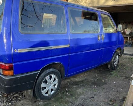 Синий Фольксваген Transporter, объемом двигателя 2.5 л и пробегом 569 тыс. км за 1500 $, фото 3 на Automoto.ua