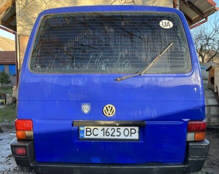 Синий Фольксваген Transporter, объемом двигателя 2.5 л и пробегом 569 тыс. км за 1500 $, фото 4 на Automoto.ua