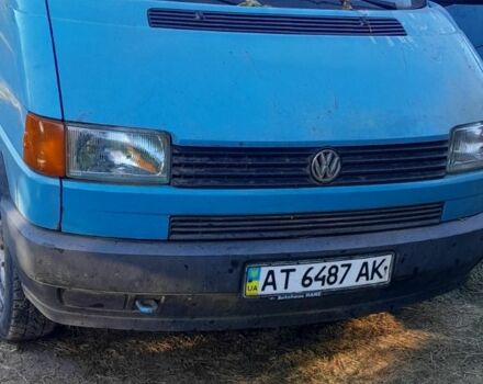 Синий Фольксваген Transporter, объемом двигателя 1.9 л и пробегом 320 тыс. км за 4200 $, фото 5 на Automoto.ua