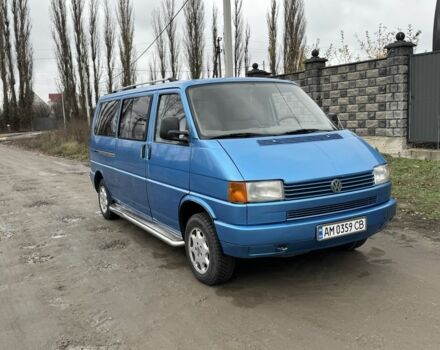 Синий Фольксваген Transporter, объемом двигателя 1.9 л и пробегом 290 тыс. км за 4500 $, фото 2 на Automoto.ua