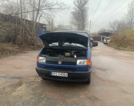 Синий Фольксваген Transporter, объемом двигателя 2.4 л и пробегом 350 тыс. км за 3200 $, фото 8 на Automoto.ua