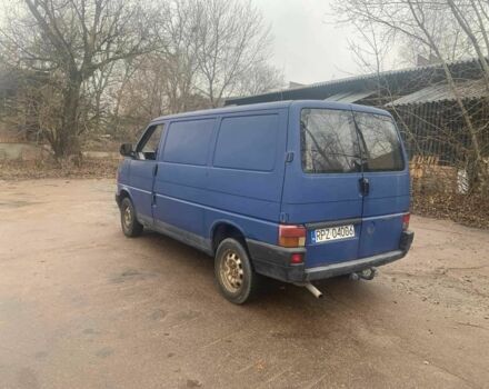 Синий Фольксваген Transporter, объемом двигателя 2.4 л и пробегом 350 тыс. км за 3200 $, фото 2 на Automoto.ua