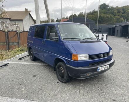 Синий Фольксваген Transporter, объемом двигателя 2.5 л и пробегом 300 тыс. км за 4400 $, фото 4 на Automoto.ua