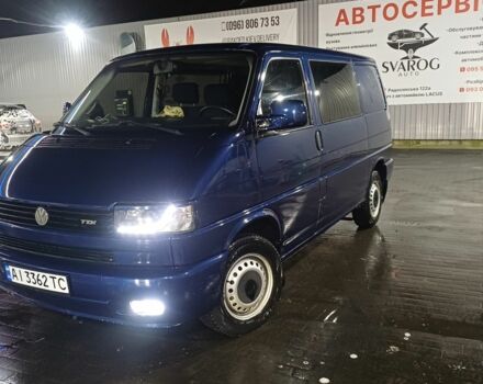 Синий Фольксваген Transporter, объемом двигателя 2.5 л и пробегом 480 тыс. км за 8500 $, фото 1 на Automoto.ua