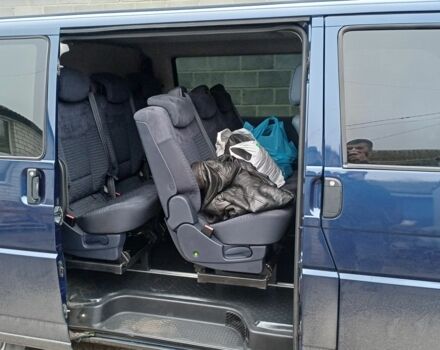 Синий Фольксваген Transporter, объемом двигателя 2.5 л и пробегом 480 тыс. км за 8500 $, фото 12 на Automoto.ua