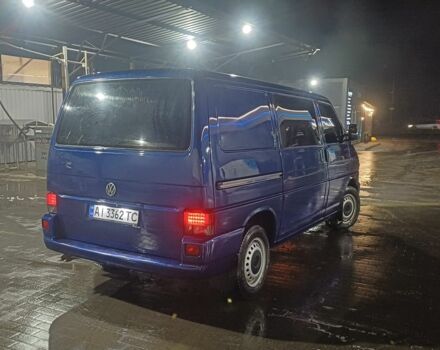 Синий Фольксваген Transporter, объемом двигателя 2.5 л и пробегом 480 тыс. км за 8500 $, фото 5 на Automoto.ua