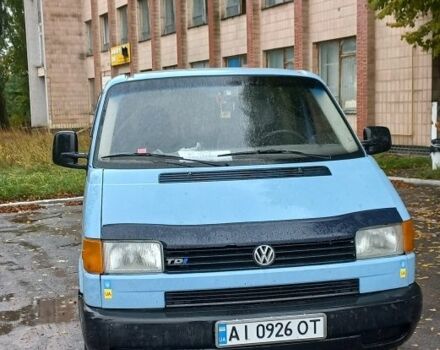 Синий Фольксваген Transporter, объемом двигателя 2.5 л и пробегом 222 тыс. км за 4500 $, фото 1 на Automoto.ua
