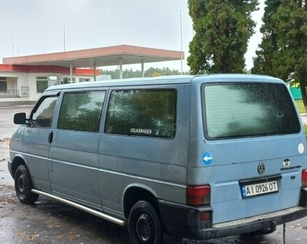 Синий Фольксваген Transporter, объемом двигателя 2.5 л и пробегом 222 тыс. км за 4500 $, фото 3 на Automoto.ua