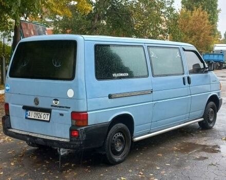 Синий Фольксваген Transporter, объемом двигателя 2.5 л и пробегом 222 тыс. км за 4500 $, фото 2 на Automoto.ua