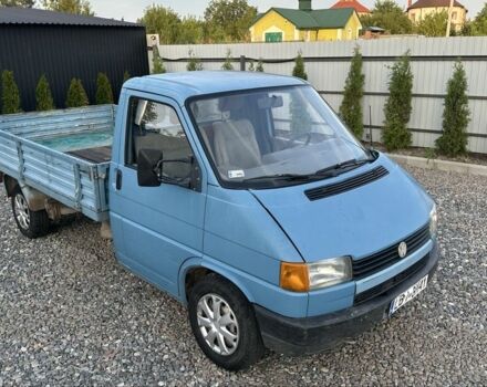 Синий Фольксваген Transporter, объемом двигателя 2 л и пробегом 220 тыс. км за 2500 $, фото 6 на Automoto.ua