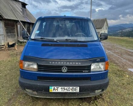 Синий Фольксваген Transporter, объемом двигателя 2.5 л и пробегом 650 тыс. км за 4200 $, фото 1 на Automoto.ua