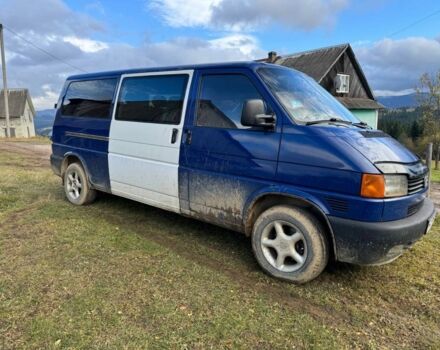 Синий Фольксваген Transporter, объемом двигателя 2.5 л и пробегом 650 тыс. км за 4200 $, фото 2 на Automoto.ua