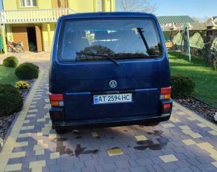 Синий Фольксваген Transporter, объемом двигателя 2.5 л и пробегом 339 тыс. км за 6300 $, фото 3 на Automoto.ua