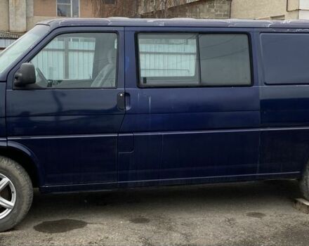 Синий Фольксваген Transporter, объемом двигателя 2.5 л и пробегом 285 тыс. км за 5750 $, фото 1 на Automoto.ua