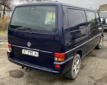 Синий Фольксваген Transporter, объемом двигателя 2.5 л и пробегом 285 тыс. км за 5750 $, фото 3 на Automoto.ua