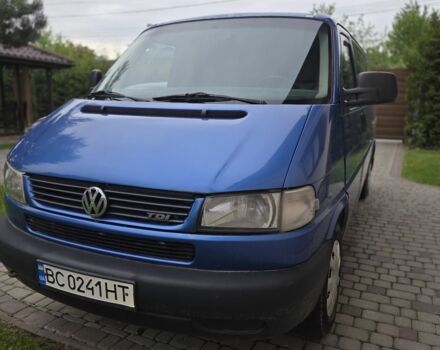 Синий Фольксваген Transporter, объемом двигателя 2.5 л и пробегом 422 тыс. км за 6500 $, фото 1 на Automoto.ua
