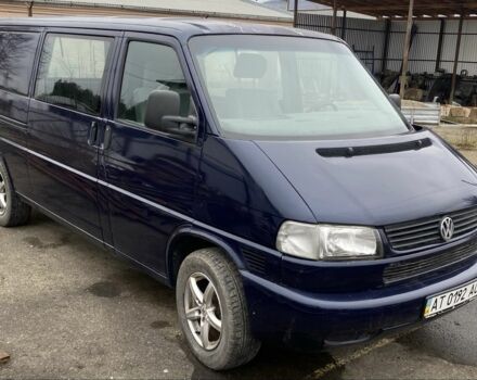 Синий Фольксваген Transporter, объемом двигателя 2.5 л и пробегом 285 тыс. км за 5750 $, фото 4 на Automoto.ua