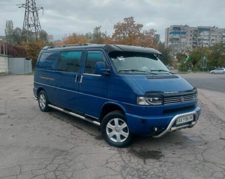 Синий Фольксваген Transporter, объемом двигателя 2.5 л и пробегом 410 тыс. км за 8500 $, фото 3 на Automoto.ua