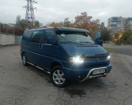 Синий Фольксваген Transporter, объемом двигателя 2.5 л и пробегом 410 тыс. км за 8500 $, фото 1 на Automoto.ua