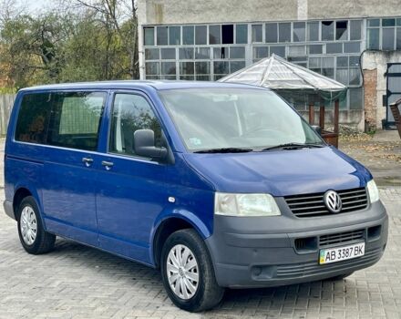 Синий Фольксваген Transporter, объемом двигателя 2.5 л и пробегом 320 тыс. км за 5650 $, фото 4 на Automoto.ua