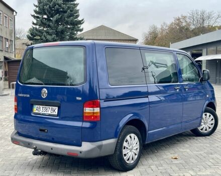 Синий Фольксваген Transporter, объемом двигателя 2.5 л и пробегом 320 тыс. км за 5650 $, фото 5 на Automoto.ua