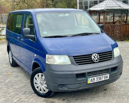 Синий Фольксваген Transporter, объемом двигателя 2.5 л и пробегом 320 тыс. км за 5650 $, фото 1 на Automoto.ua