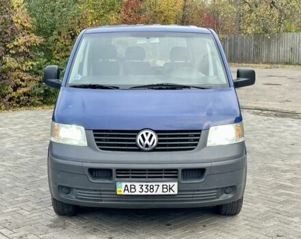 Синий Фольксваген Transporter, объемом двигателя 2.5 л и пробегом 320 тыс. км за 5650 $, фото 3 на Automoto.ua