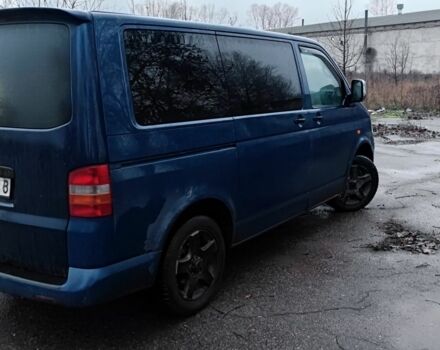 Синій Фольксваген Transporter, об'ємом двигуна 2.5 л та пробігом 250 тис. км за 3750 $, фото 2 на Automoto.ua