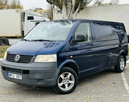 Синий Фольксваген Transporter, объемом двигателя 2.5 л и пробегом 300 тыс. км за 6125 $, фото 1 на Automoto.ua