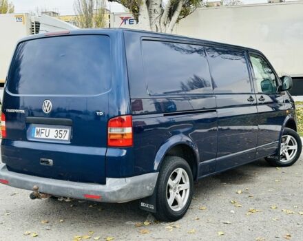 Синий Фольксваген Transporter, объемом двигателя 2.5 л и пробегом 300 тыс. км за 6125 $, фото 3 на Automoto.ua
